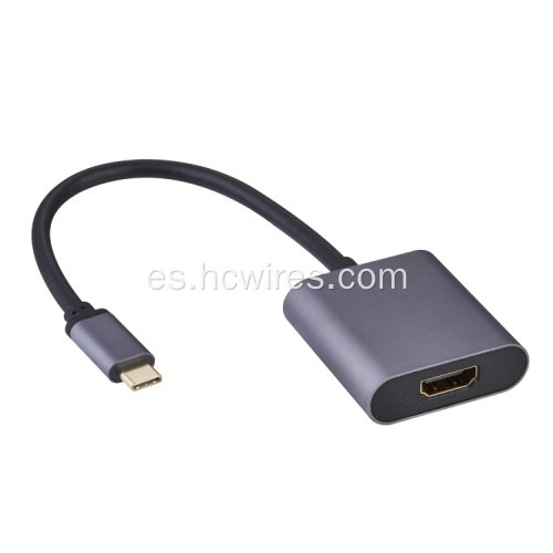 Tipo C a HDMI Adaptador Cable de metal